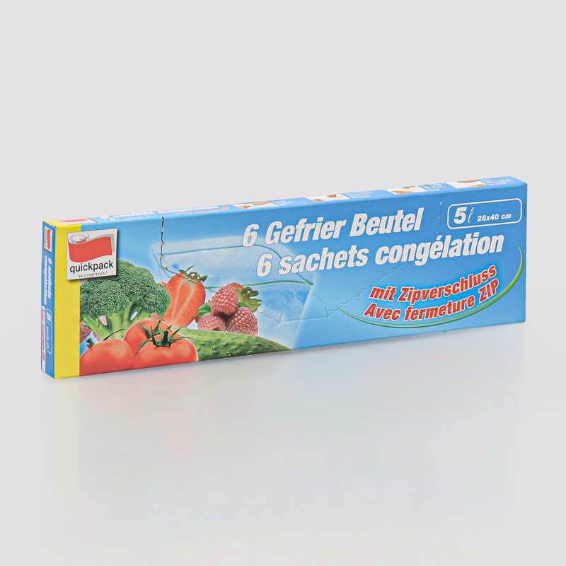 Lot de 6 sachets de congélation 5L