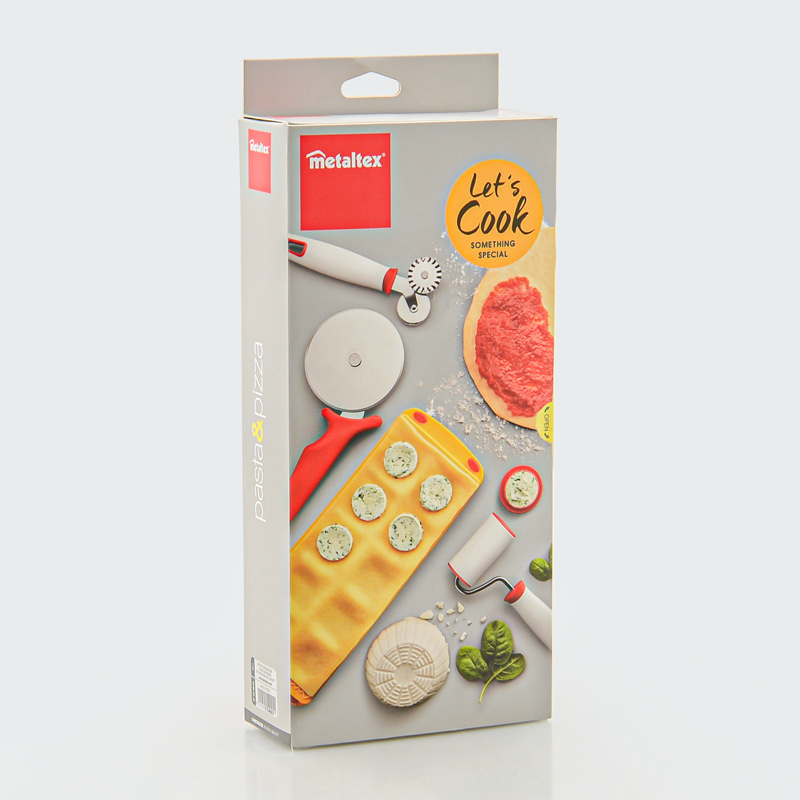 Set pour pâtes et pizza 4 outils 