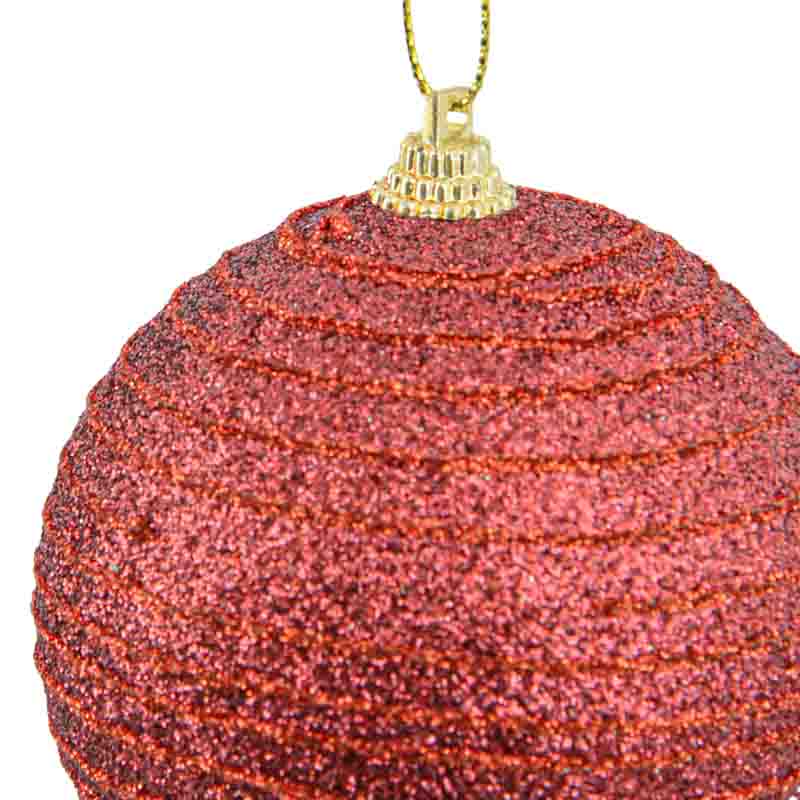 Boule de Noël  rouge