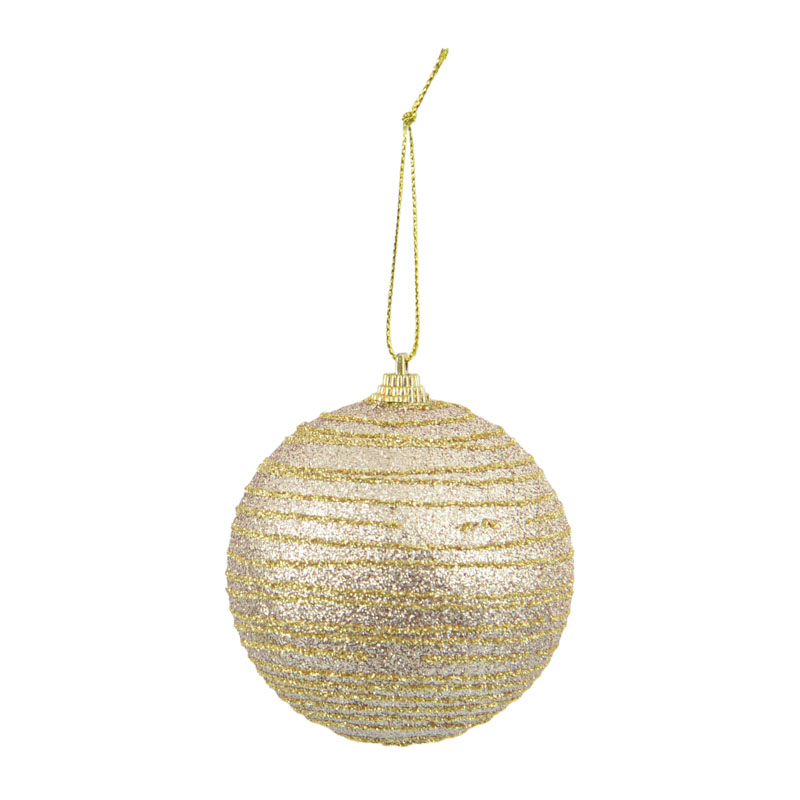 Boule de Noël  dorée