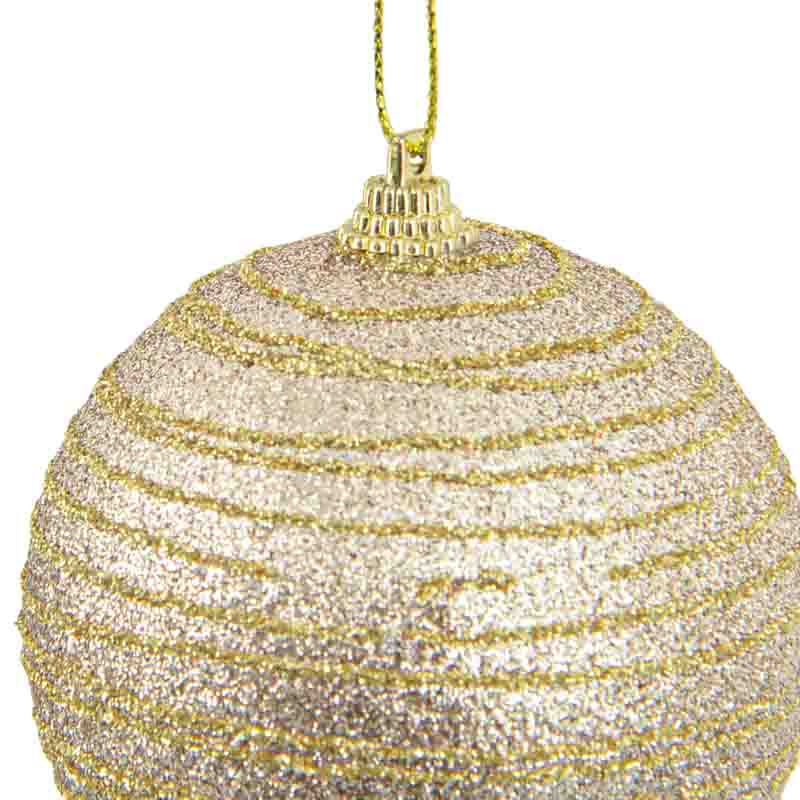 Boule de Noël  dorée
