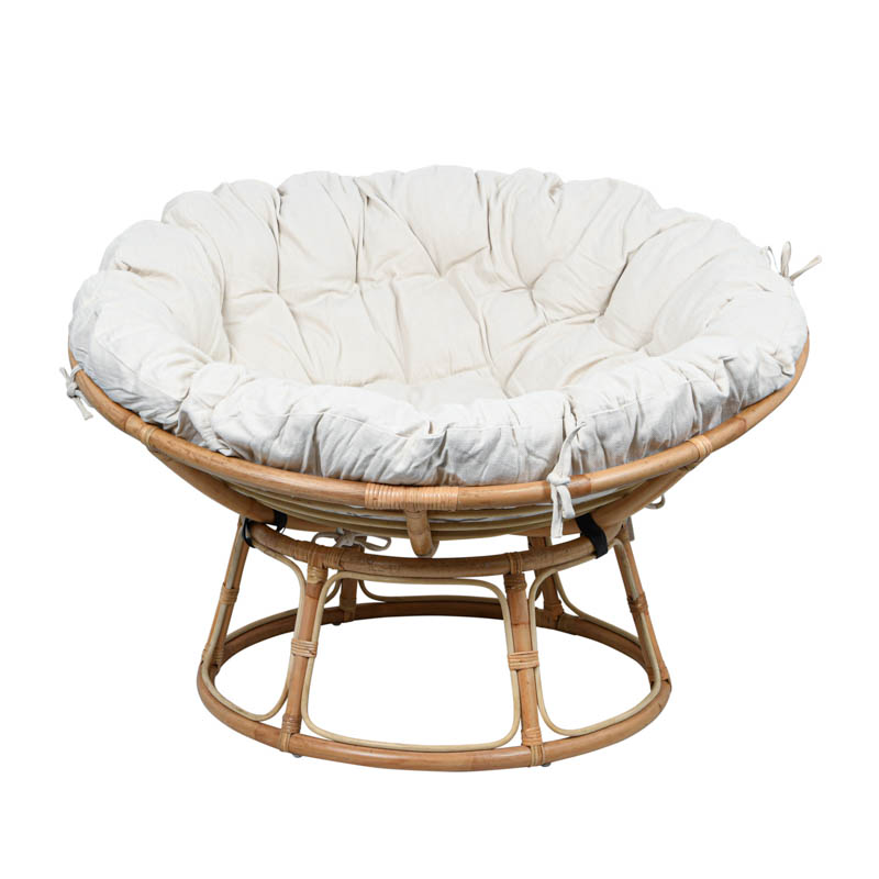 Fauteuil en rotin 'Papasan' 