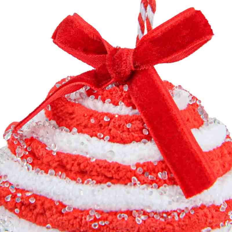 Boule rouge et blanche  