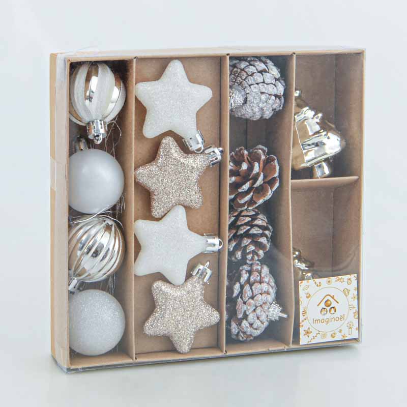 Coffret de décorations de Noël à suspendre 