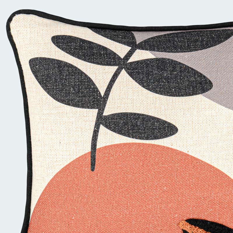 Coussin imprimé 'Calypso' 