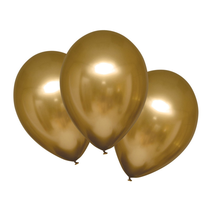 6 ballons 'Satines' latex 