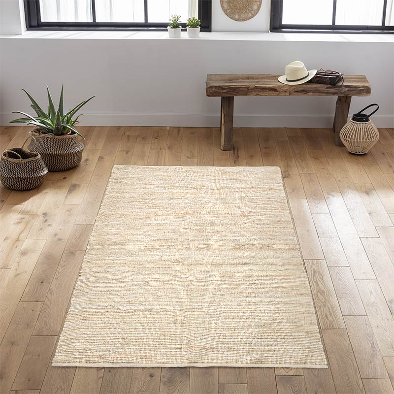 Tapis 'Ebba' beige