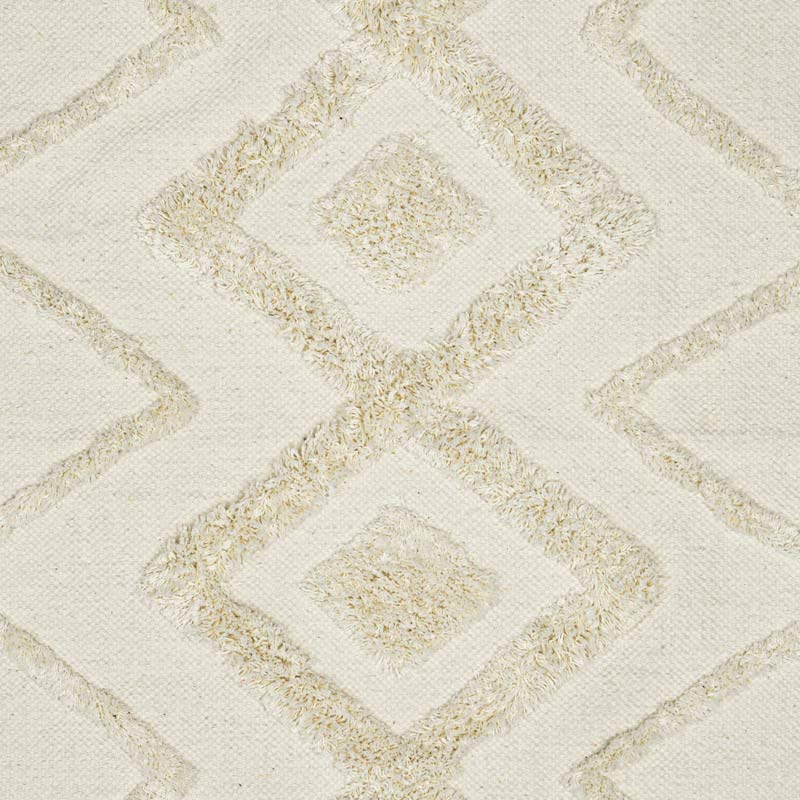 Tapis tufté 'Mia' écru