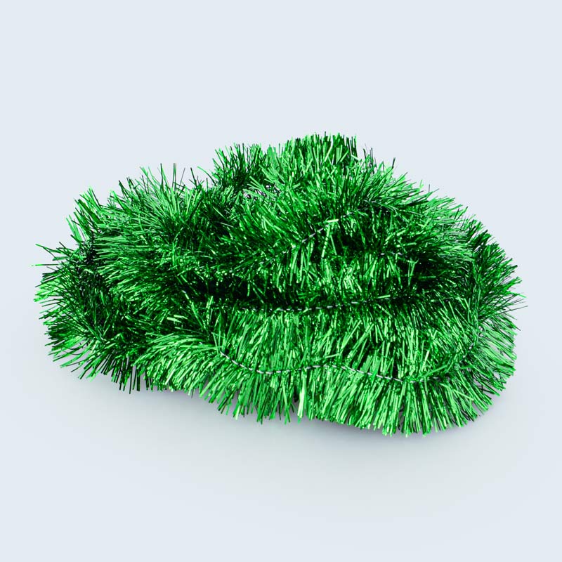 Guirlande brillante verte   