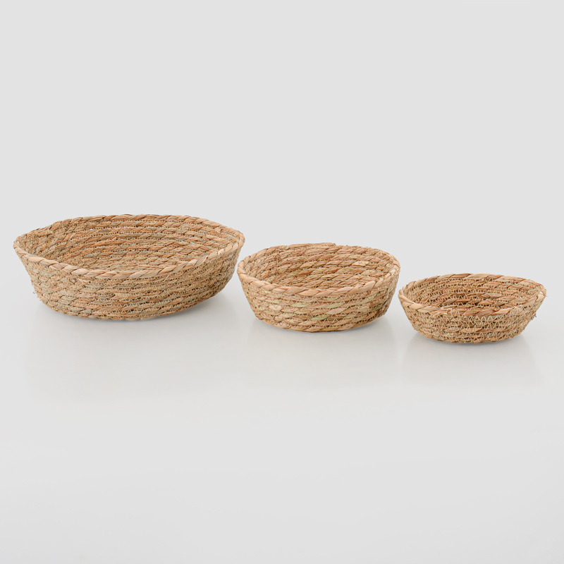 Panier en jonc de mer