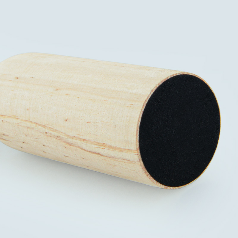 Porte-bougie couleur bois