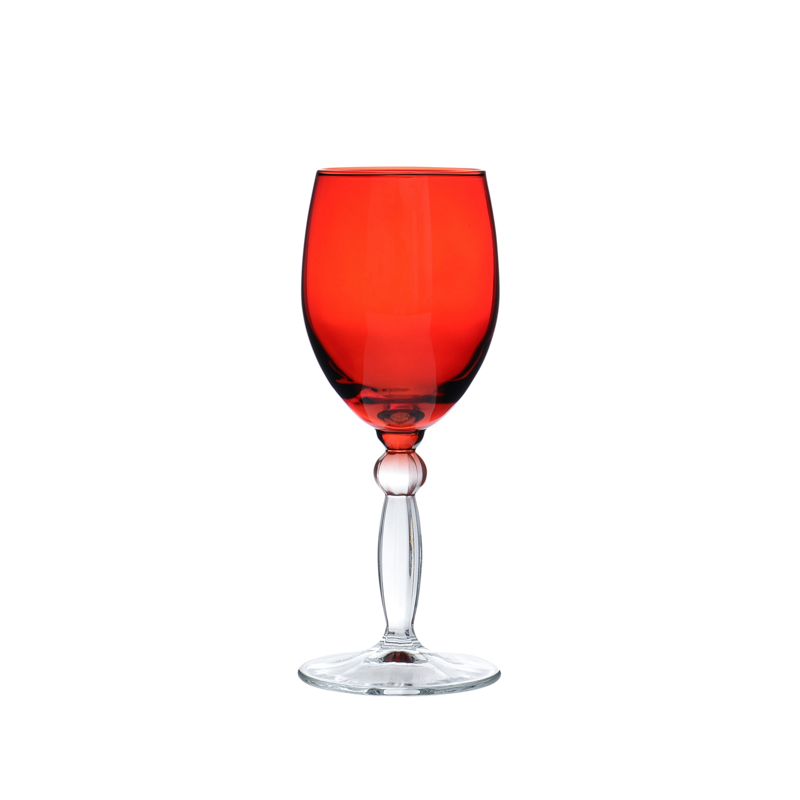 Lot de 6 verres à vin 'Step Red' rouges 