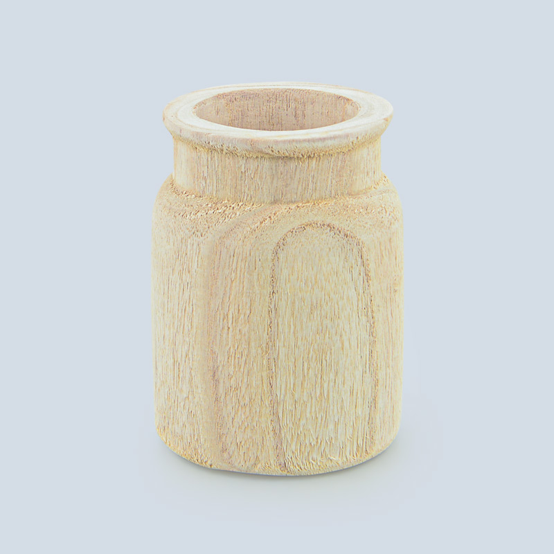 Vase droit en Paulownia