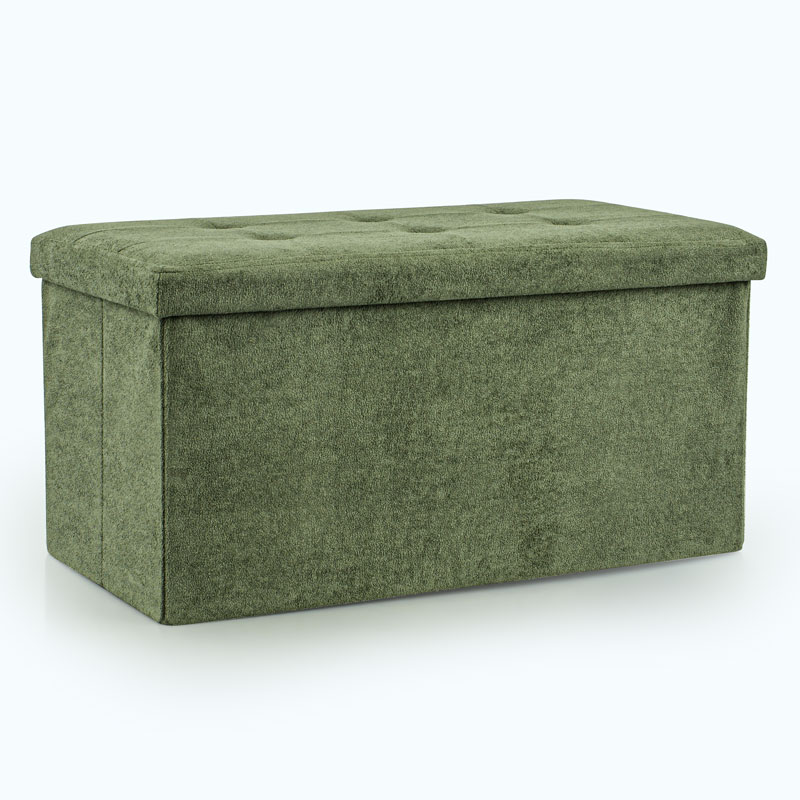 Banc de rangement pliable 'Luxury' kaki
