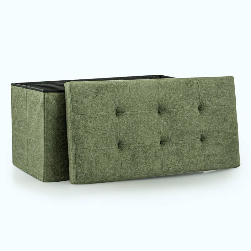 Banc de rangement pliable 'Luxury' kaki