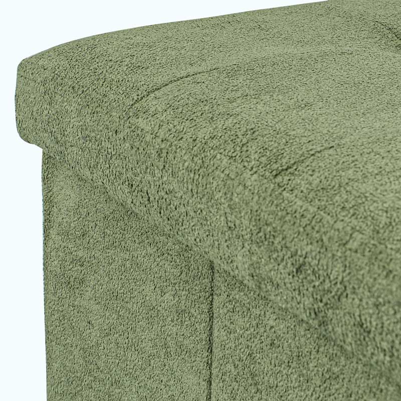 Banc de rangement pliable 'Luxury' kaki