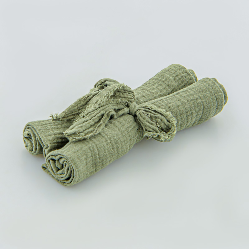 Lot de 2 serviettes de table 'Idylle' 