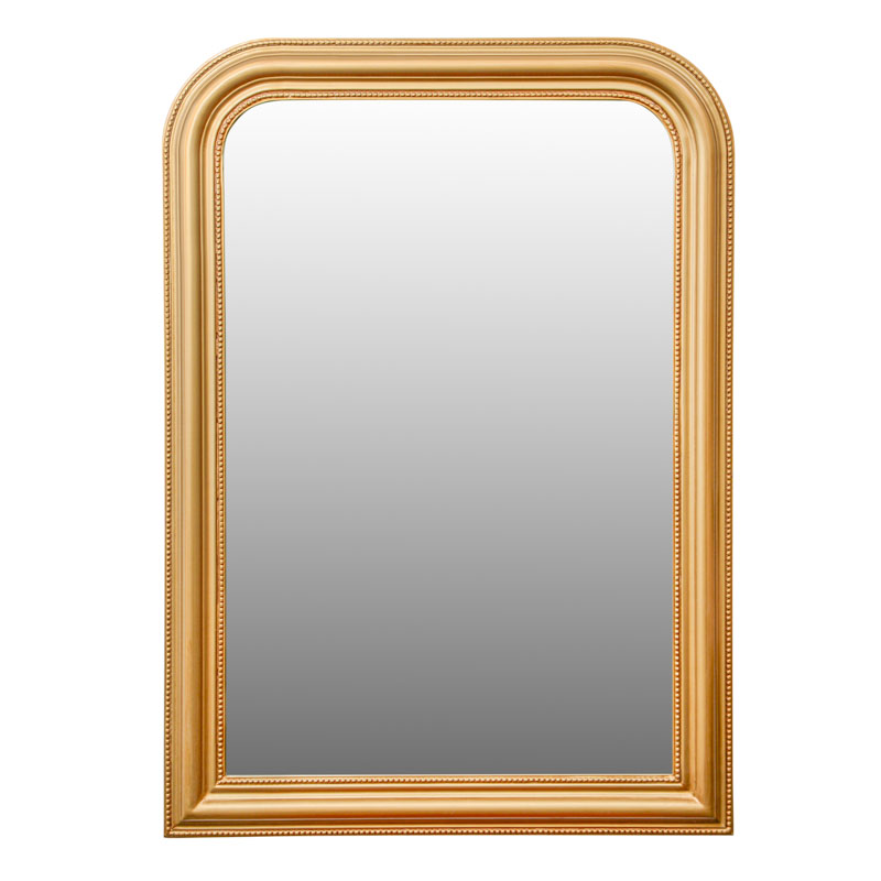 Miroir 'Isadora' en Paulownia doré