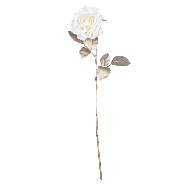 Rose ouverte artificielle 