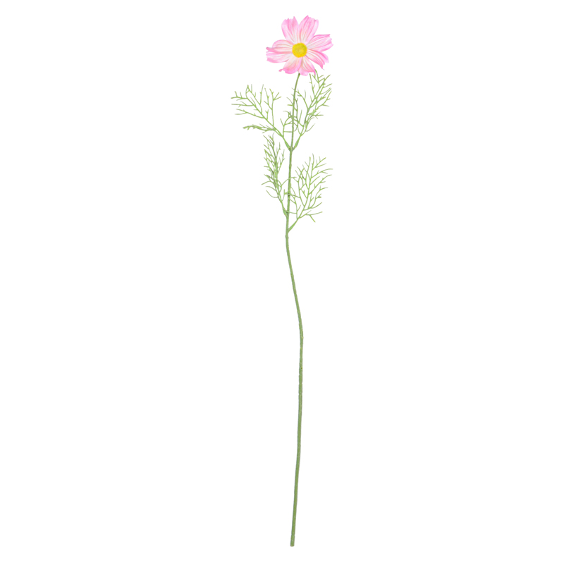 Tige artificielle fleur de cosmos