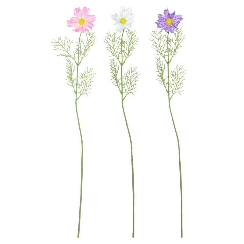 Tige artificielle fleur de cosmos