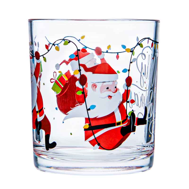 Lot de 3 verres à eau 'Christmas swing