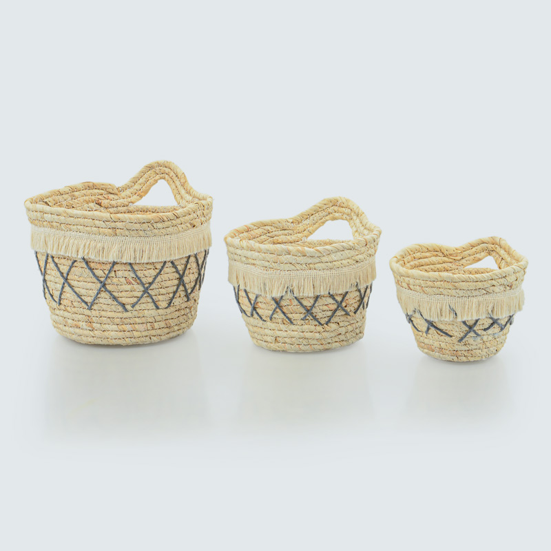 Panier de rangement avec anses 'Boho Dreams'