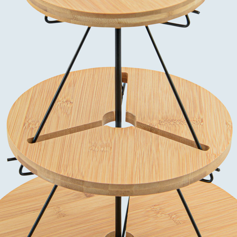 Serviteur 3 étages sapin