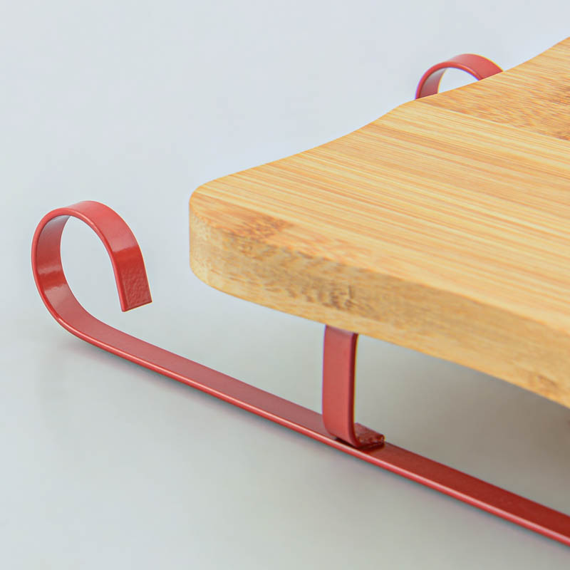 Planche apéritive de Noël forme luge
