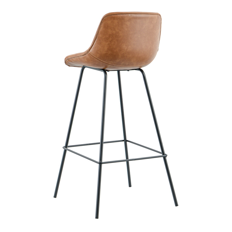 Tabouret 'Troquet' camel