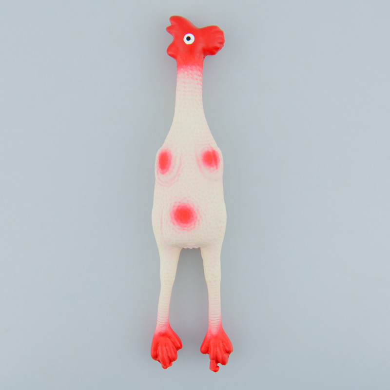 Jouet pour animaux poulet