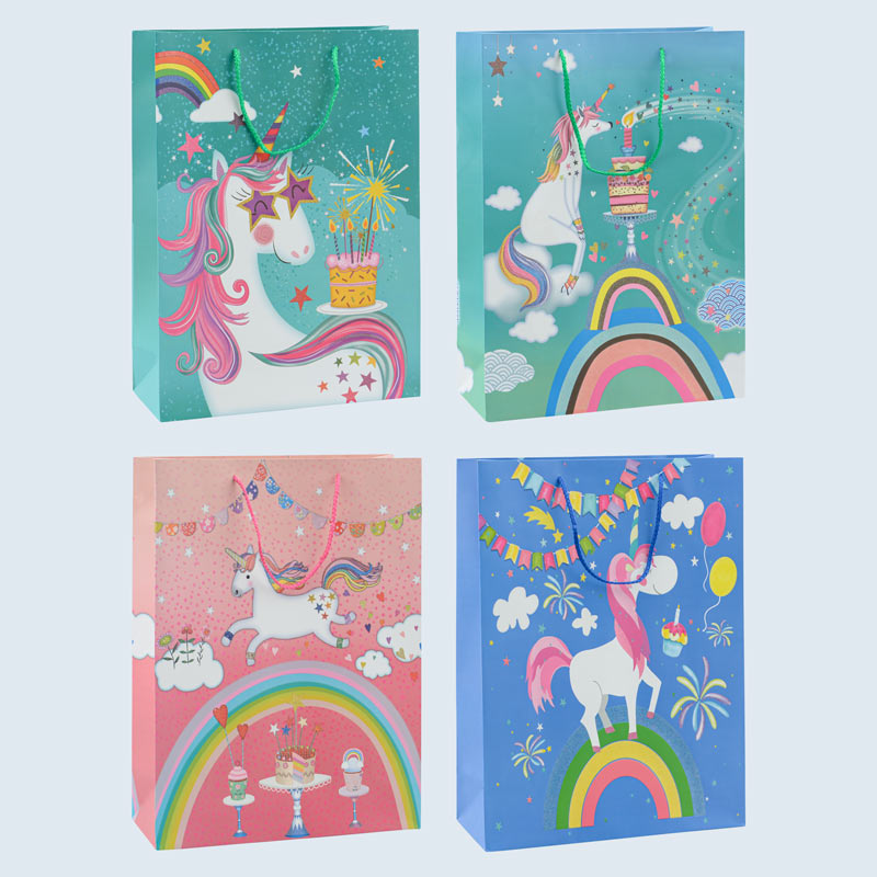Sac cadeaux 'Licorne'
