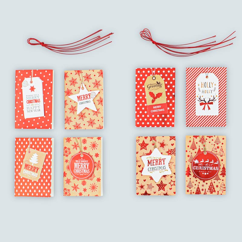 Etiquettes 'Merry Christmas'