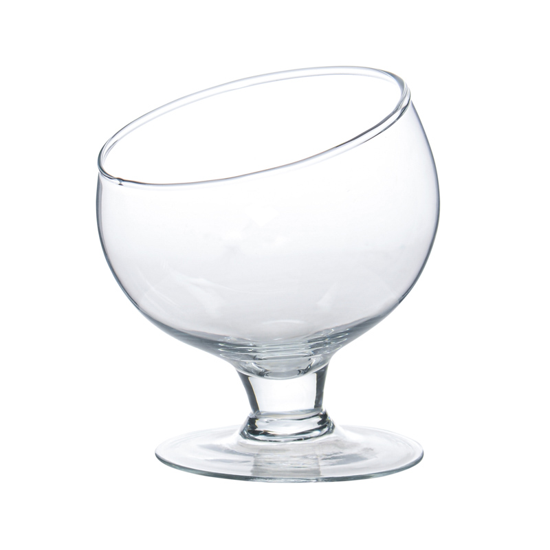 Vase coupe biseauté 'Limpide' 