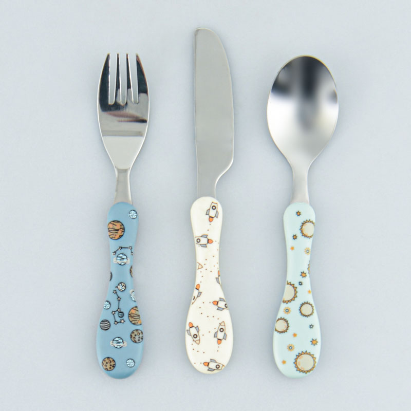 Set de 3 couverts 'Galaxy' 