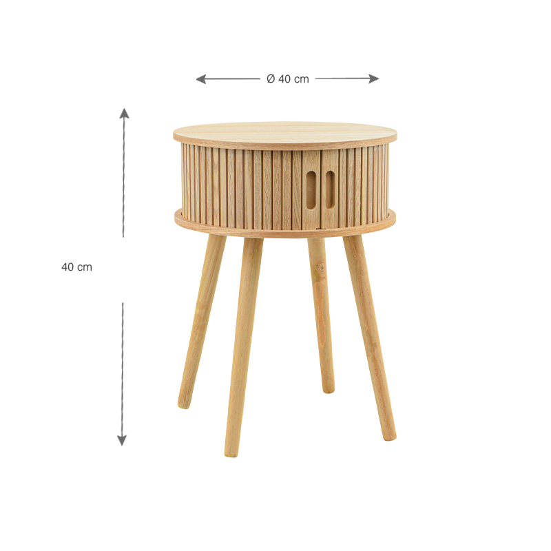 Table de chevet 'Kalamos' 