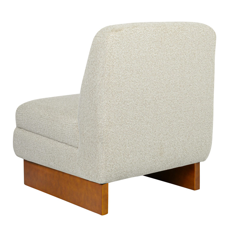 Fauteuil 'Slow living' beige