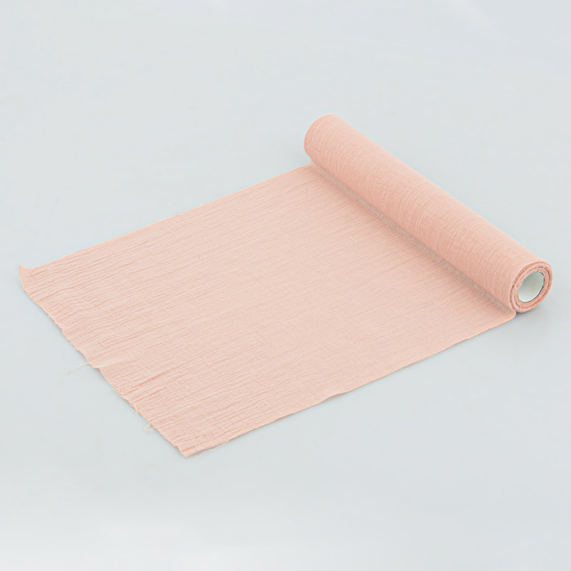 Chemin de table gaze de coton