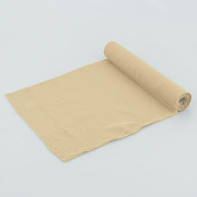 Chemin de table gaze de coton