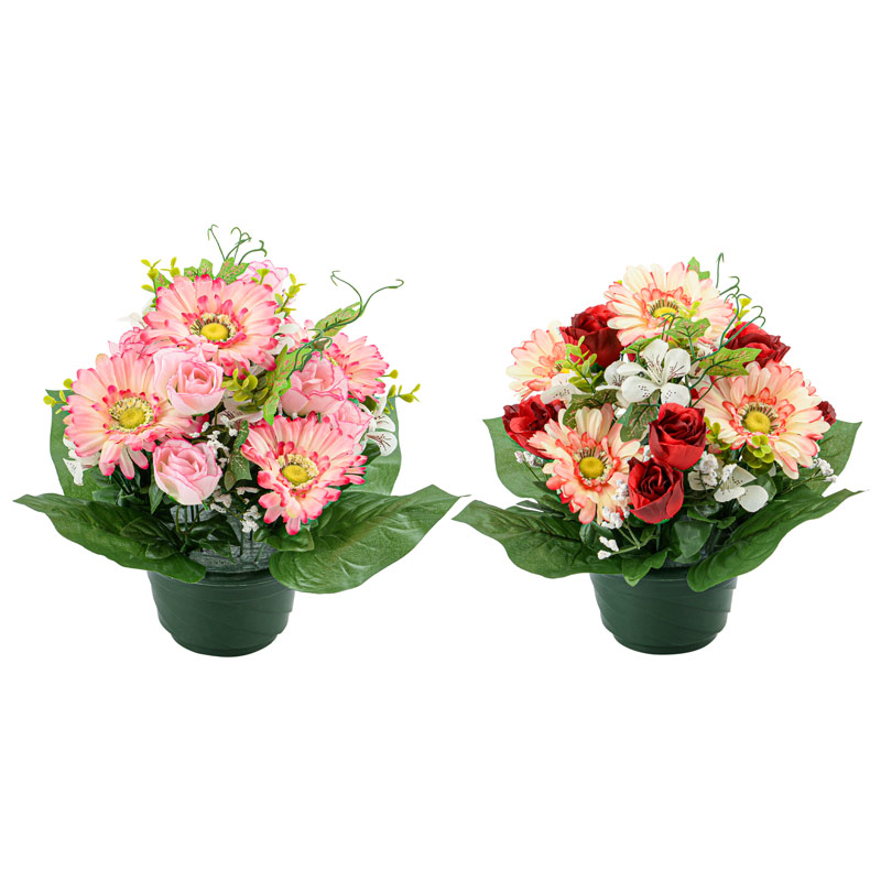Bouquet de fleurs artificielles