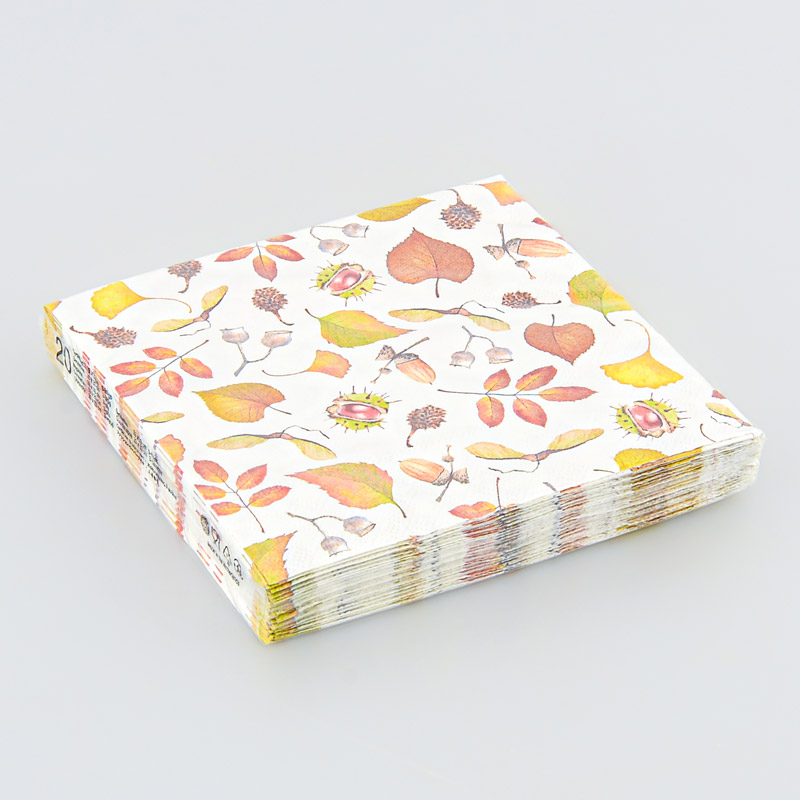 Lot de 20 serviettes 'Automne'