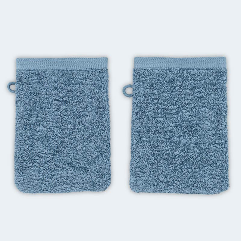 Lot de 2 gants de toilette 'Loca'