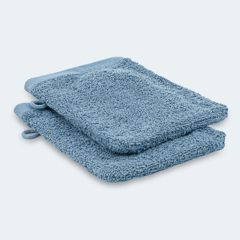 Lot de 2 gants de toilette 'Loca'
