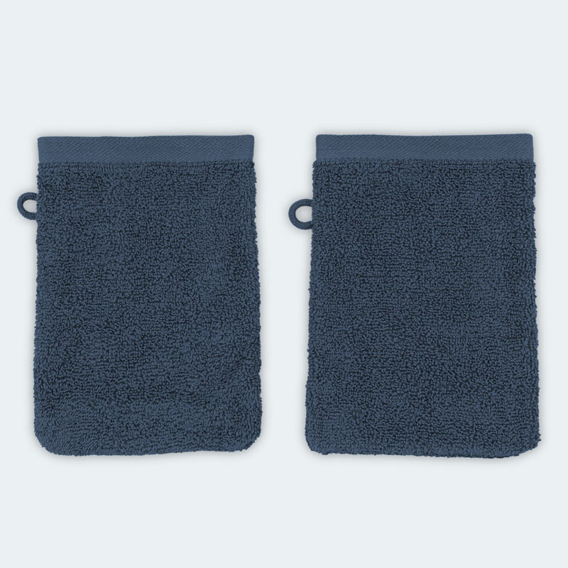 Lot de 2 gants de toilette 'Loca'