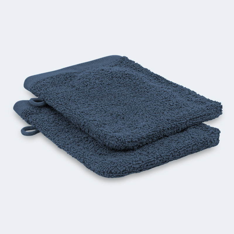 Lot de 2 gants de toilette 'Loca'