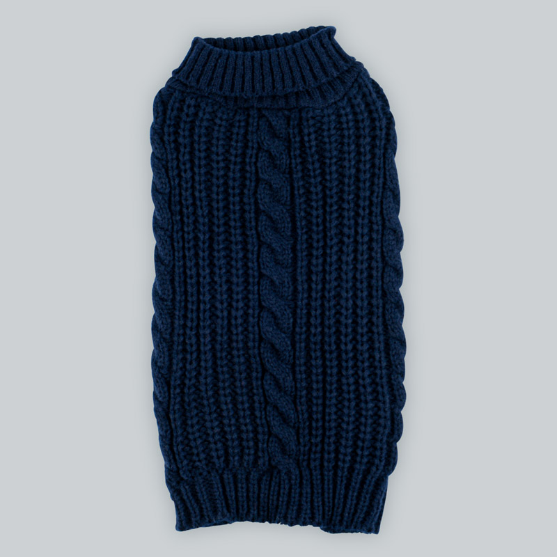 Manteau en maille pour chien 