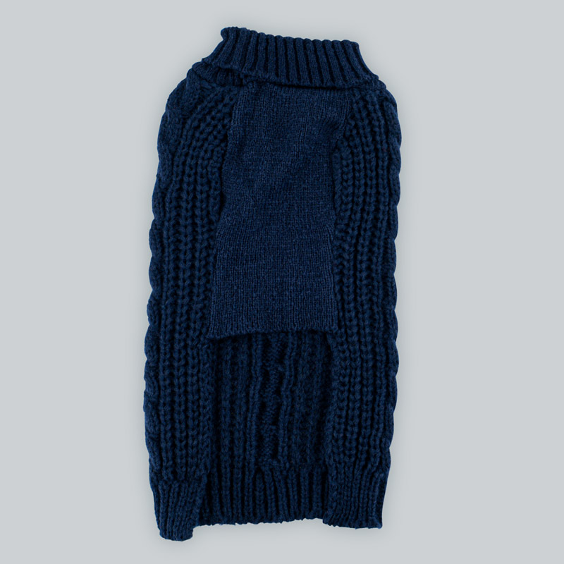 Manteau en maille pour chien 