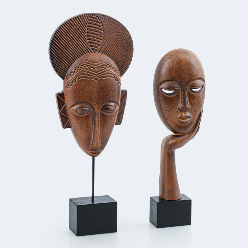 Décoration visage à poser