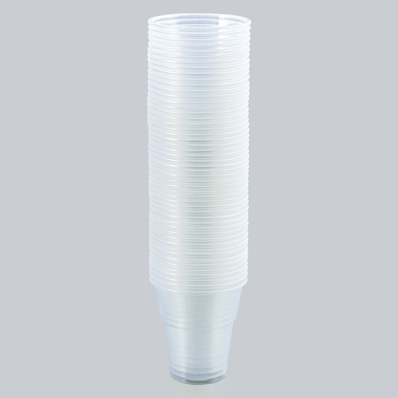 Lot de 30 gobelets transparents 