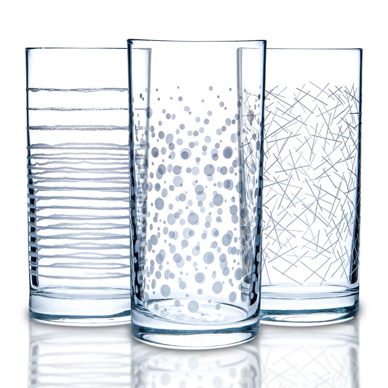 Lot de 6 verres hauts à eau 'Majestic'